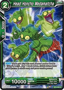 Head Honcho Medamatcha BT4-063 card from Colossal Warfare