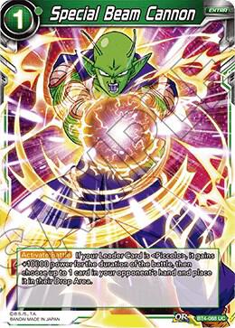 Special Beam Cannon BT4-068 card from Colossal Warfare