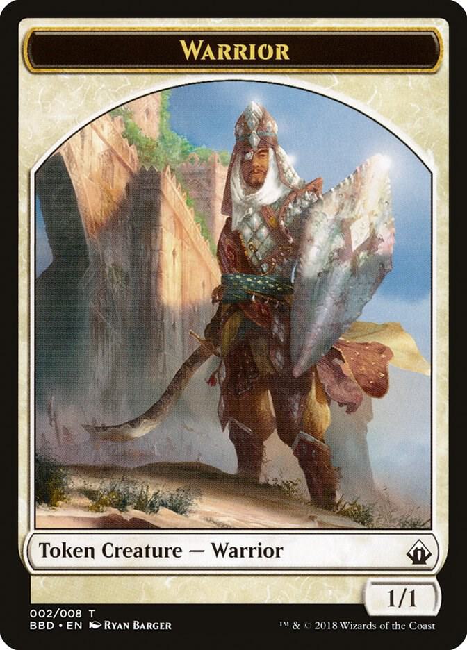 Warrior Token 2 card from Battlebond