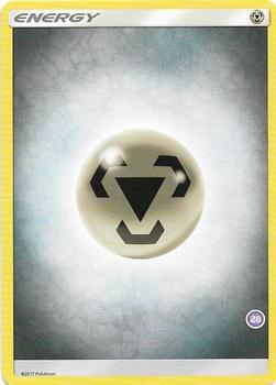 Metal Energy (28) card from SM Trainer Kit: Alolan Sandslash & Alolan Ninetales