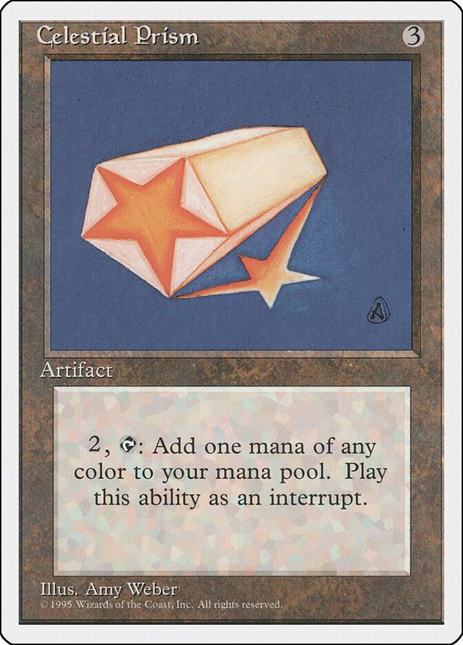 Celestial Prism card from Fourth Edition