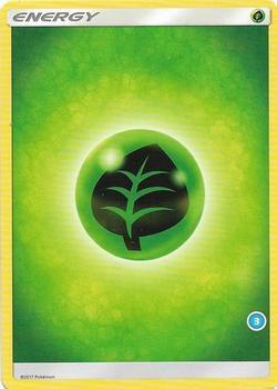 Grass Energy (3) card from SM Trainer Kit: Alolan Sandslash & Alolan Ninetales