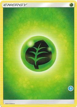 Grass Energy (5) card from SM Trainer Kit: Alolan Sandslash & Alolan Ninetales