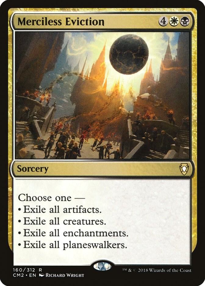 Merciless Eviction 160 card from Commander Anthology Volume II
