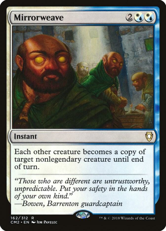 Mirrorweave 162 card from Commander Anthology Volume II