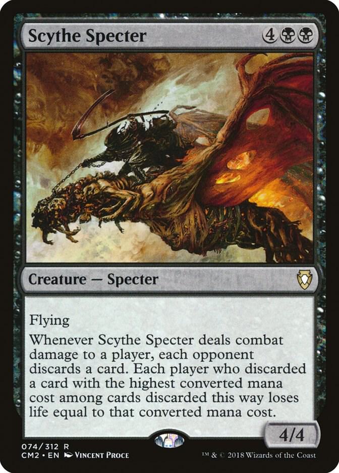 Scythe Specter 74 card from Commander Anthology Volume II