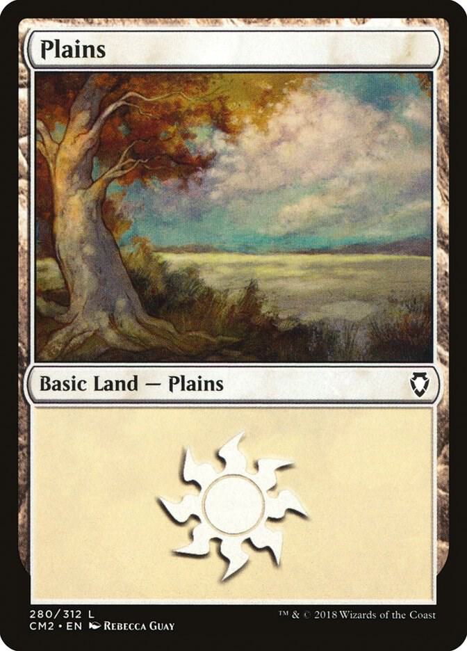 Plains 280 card from Commander Anthology Volume II