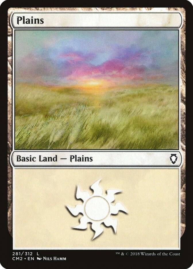 Plains 281 card from Commander Anthology Volume II