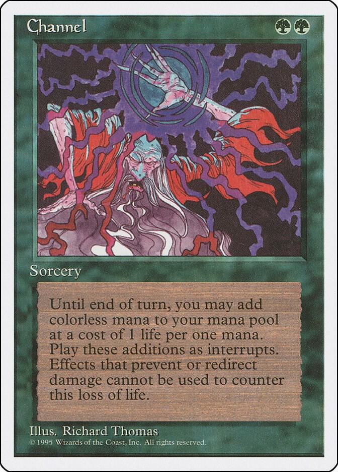 Channel card from Fourth Edition