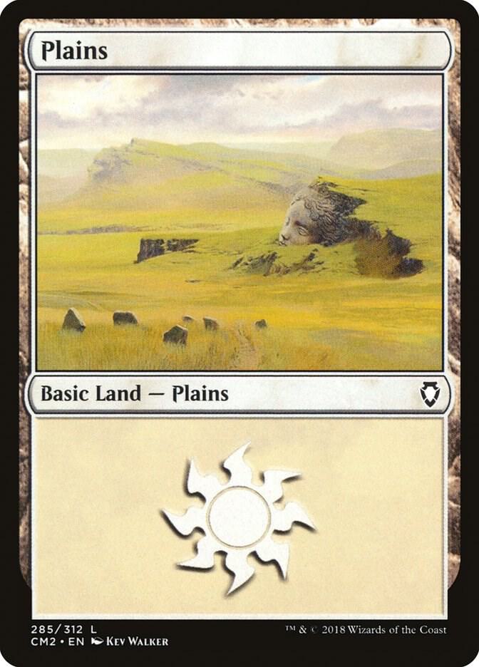 Plains 285 card from Commander Anthology Volume II