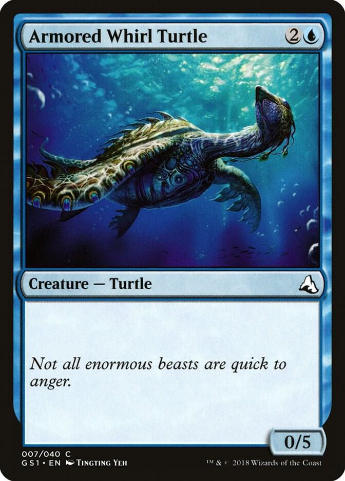 Armored Whirl Turtle 7 card from Global Series Jiang Yanggu & Mu Yanling