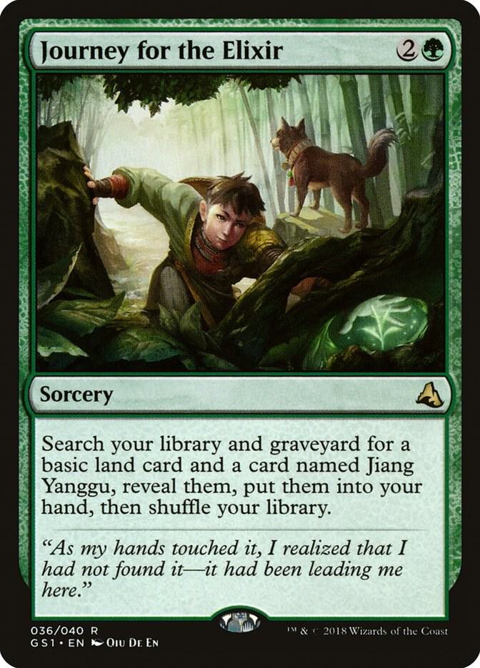 Journey for the Elixir 36 card from Global Series Jiang Yanggu & Mu Yanling