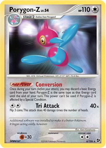 Porygon-Z - 6/106 006/106 card from Deck Exclusives