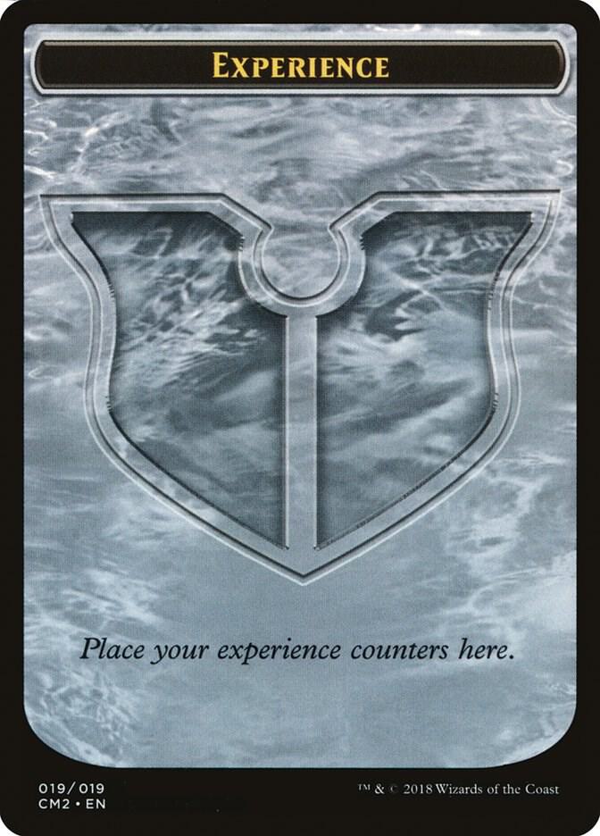 Experience Token 19 card from Commander Anthology Volume II