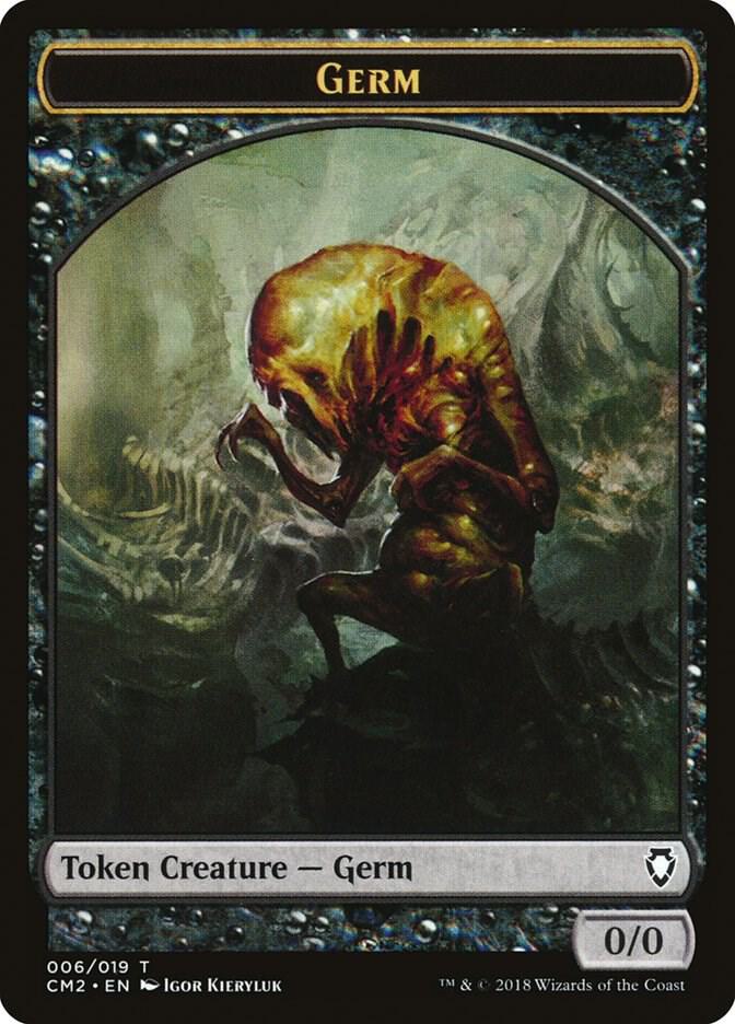 Germ Token 6 card from Commander Anthology Volume II