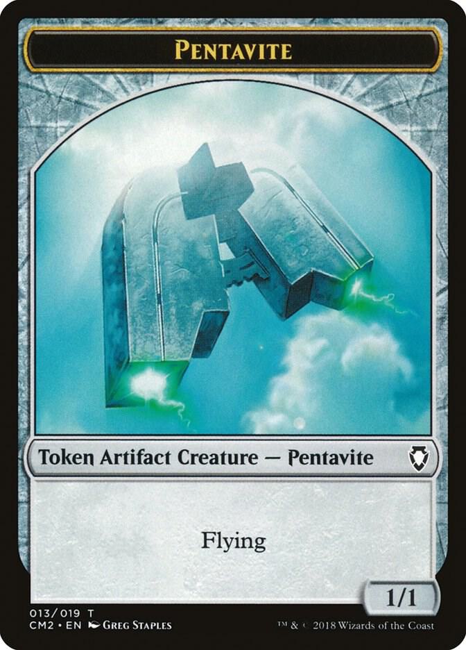 Pentavite Token 13 card from Commander Anthology Volume II