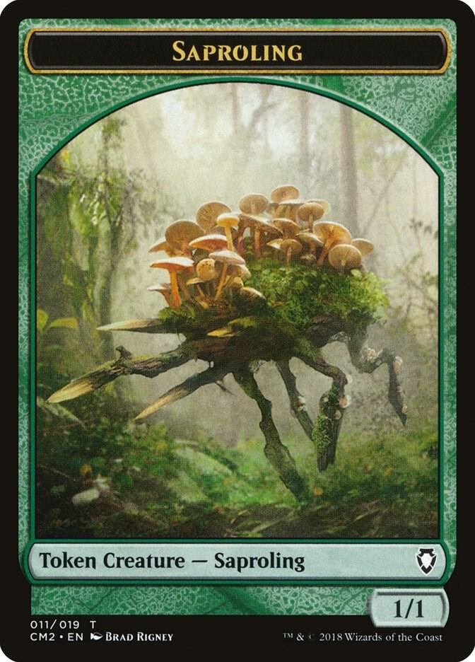 Saproling Token 11 card from Commander Anthology Volume II