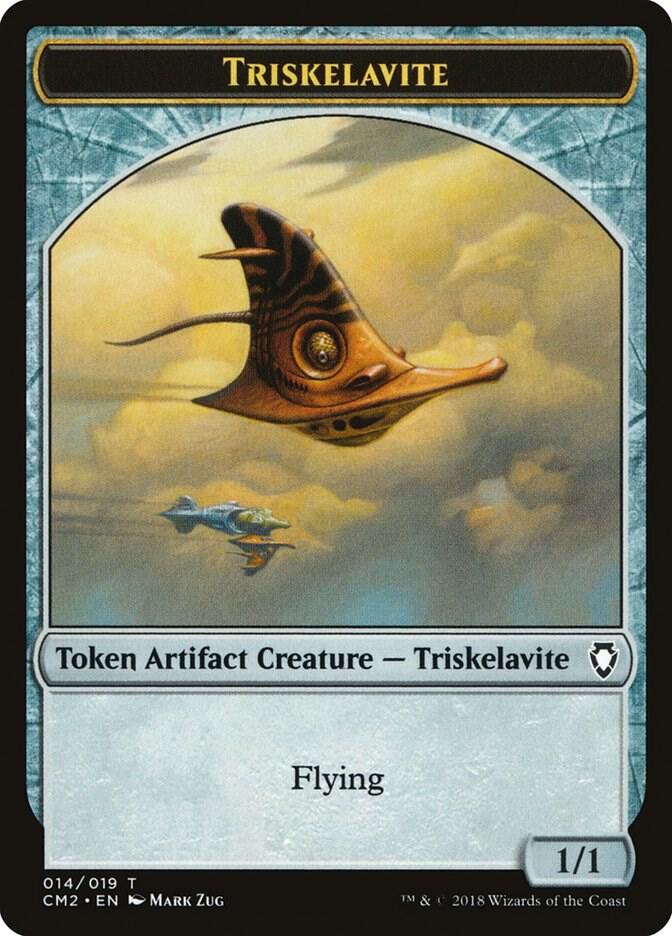 Triskelavite Token 14 card from Commander Anthology Volume II