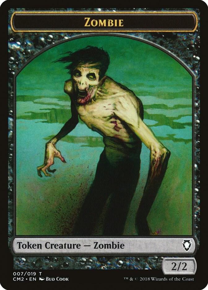 Zombie Token 7 card from Commander Anthology Volume II