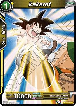 Kakarot BT4-082 card from Colossal Warfare