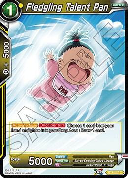 Fledgling Talent Pan BT4-087 card from Colossal Warfare