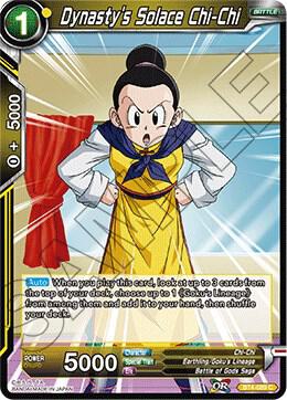 Dynasty's Solace Chi-Chi BT4-089 card from Colossal Warfare
