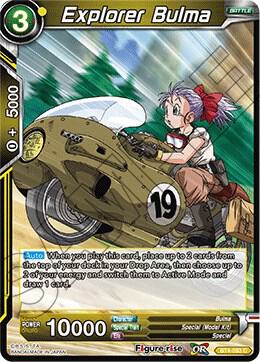 Explorer Bulma BT4-093 card from Colossal Warfare