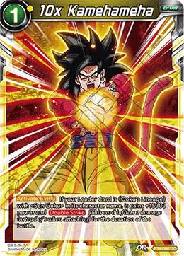 10x Kamehameha BT4-096 card from Colossal Warfare