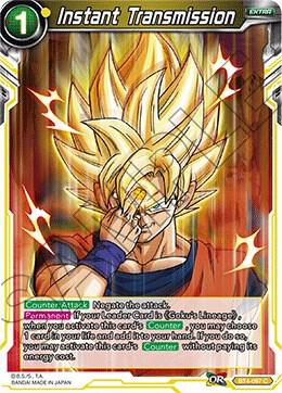 Instant Transmission BT4-097 card from Colossal Warfare