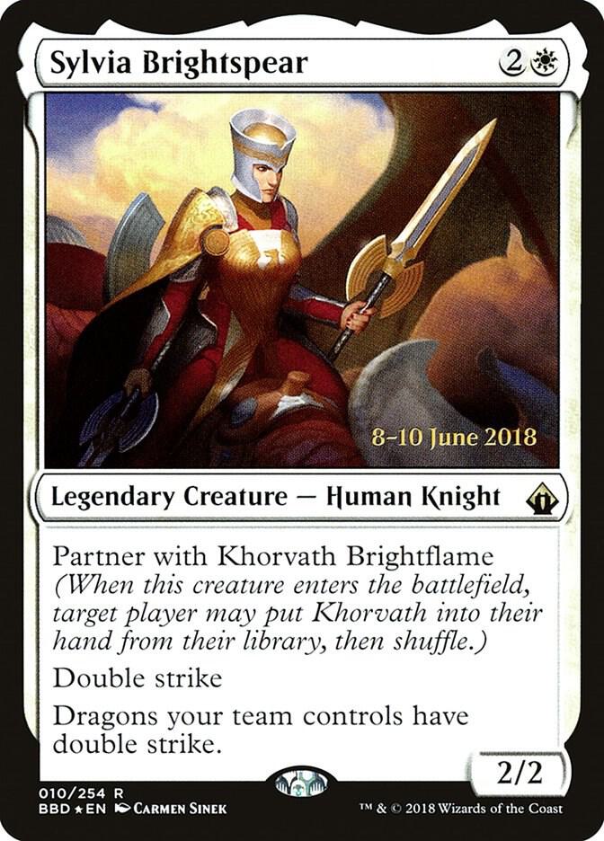 Sylvia Brightspear 10 card from Launch Party & Release Event Promos