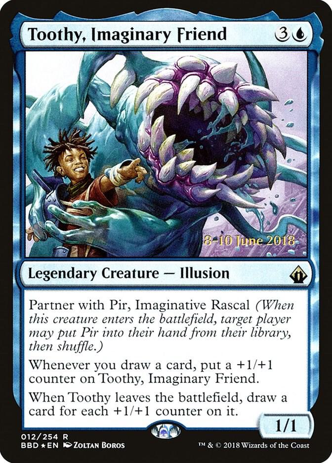 Toothy, Imaginary Friend 12 card from Launch Party & Release Event Promos