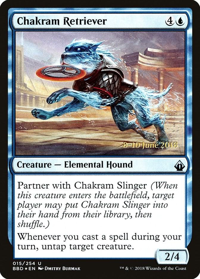 Chakram Retriever 15 card from Launch Party & Release Event Promos