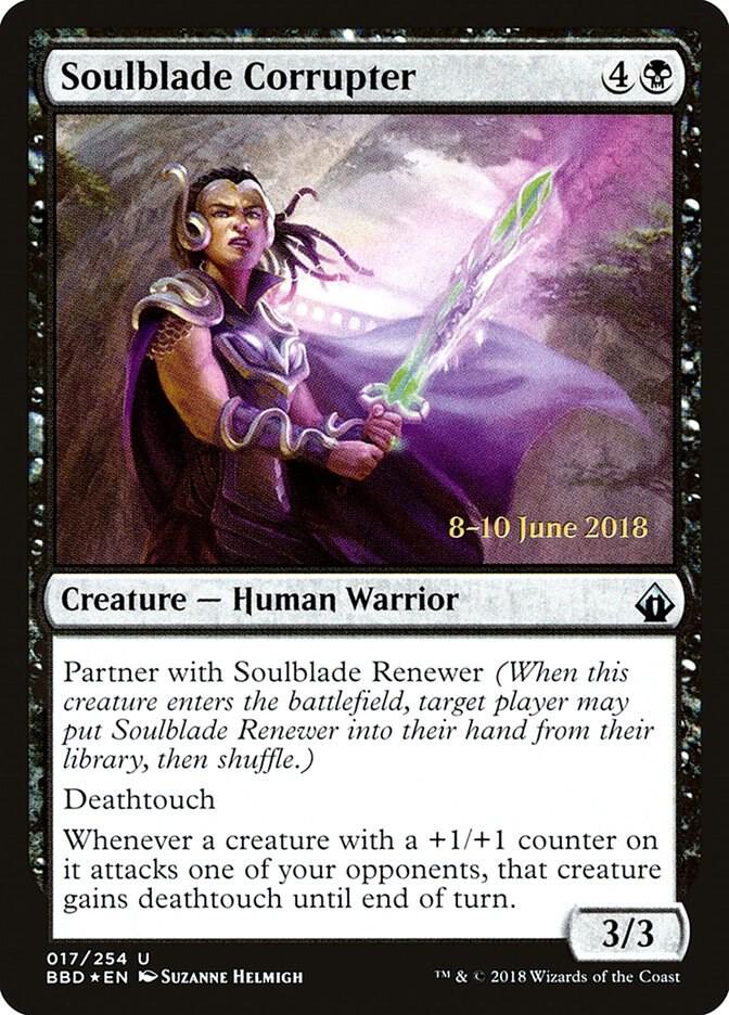 Soulblade Corrupter 17 card from Launch Party & Release Event Promos