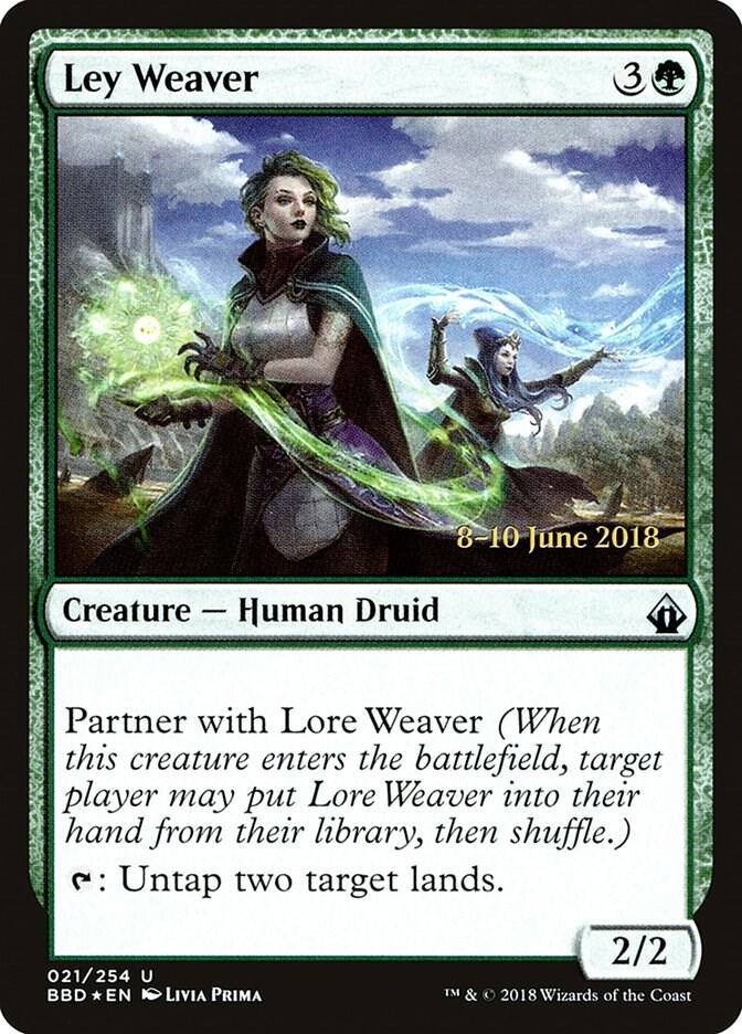 Ley Weaver 21 card from Launch Party & Release Event Promos