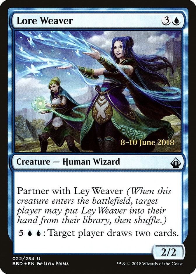Lore Weaver 22 card from Launch Party & Release Event Promos