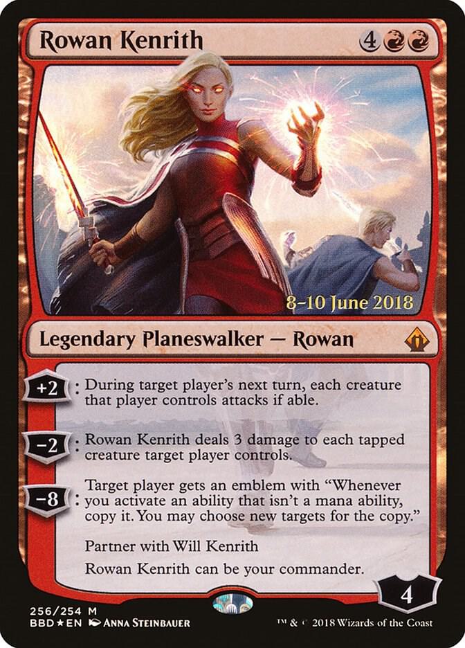 Rowan Kenrith 256 card from Launch Party & Release Event Promos