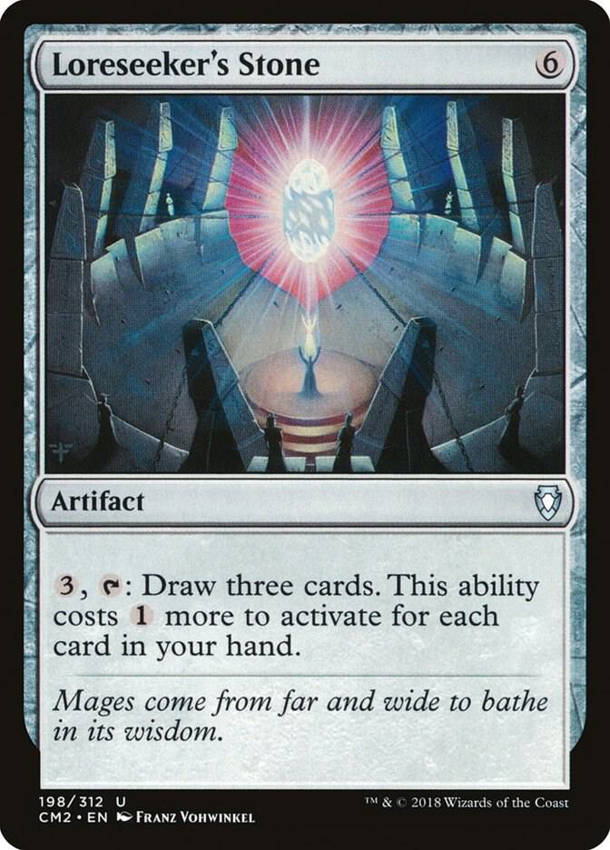 Loreseeker's Stone 198 card from Commander Anthology Volume II