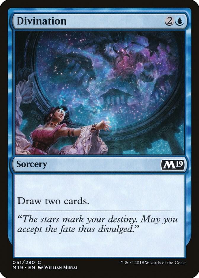 Divination 51 card from Core Set 2019