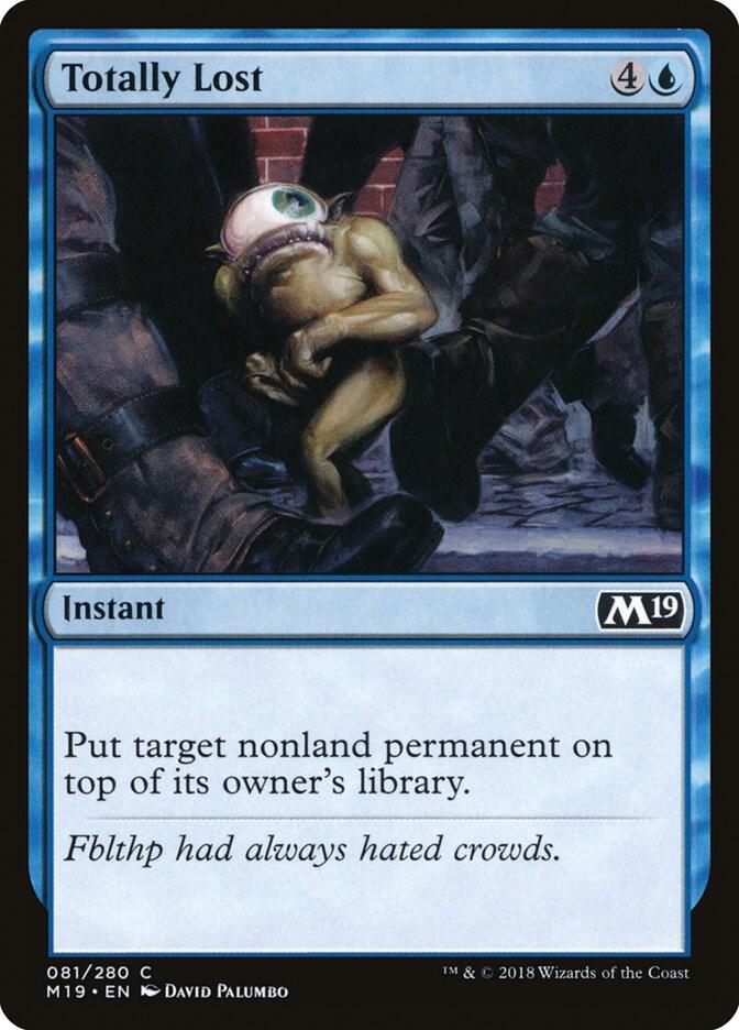 Totally Lost 81 card from Core Set 2019
