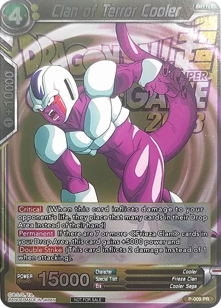 Clan of Terror Cooler (Metallic Foil) (Event Pack 2018) P-009 card from Promotion Cards