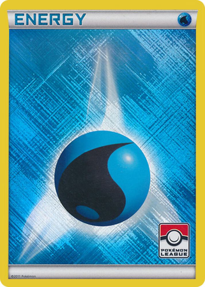 Water Energy (2011 Pokemon League Promo) card from League & Championship Cards