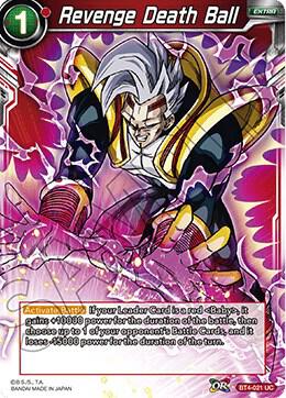 Revenge Death Ball BT4-021 card from Colossal Warfare