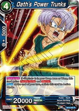 Oath's Power Trunks BT4-032 card from Colossal Warfare
