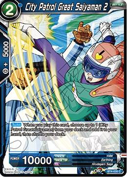 City Patrol Great Saiyaman 2 BT4-035 card from Colossal Warfare