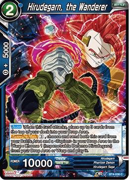Hirudegarn, the Wanderer BT4-038 card from Colossal Warfare