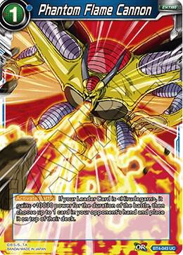 Phantom Flame Cannon BT4-043 card from Colossal Warfare