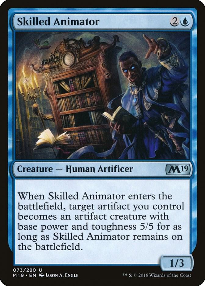 Skilled Animator 73 card from Core Set 2019