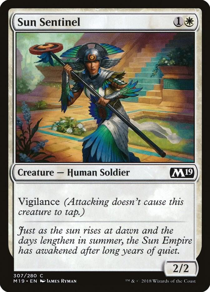 Sun Sentinel 307 card from Core Set 2019