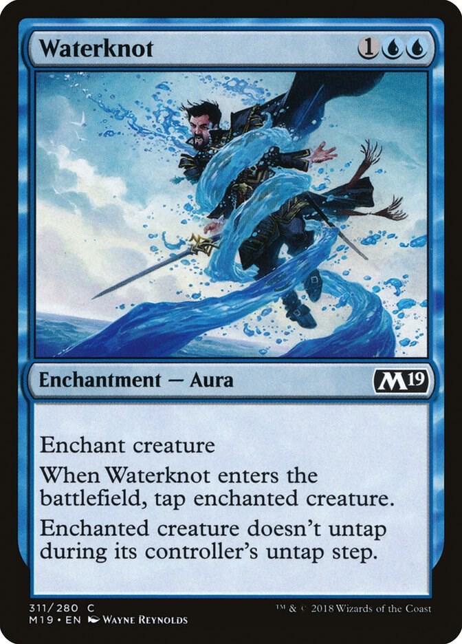 Waterknot 311 card from Core Set 2019
