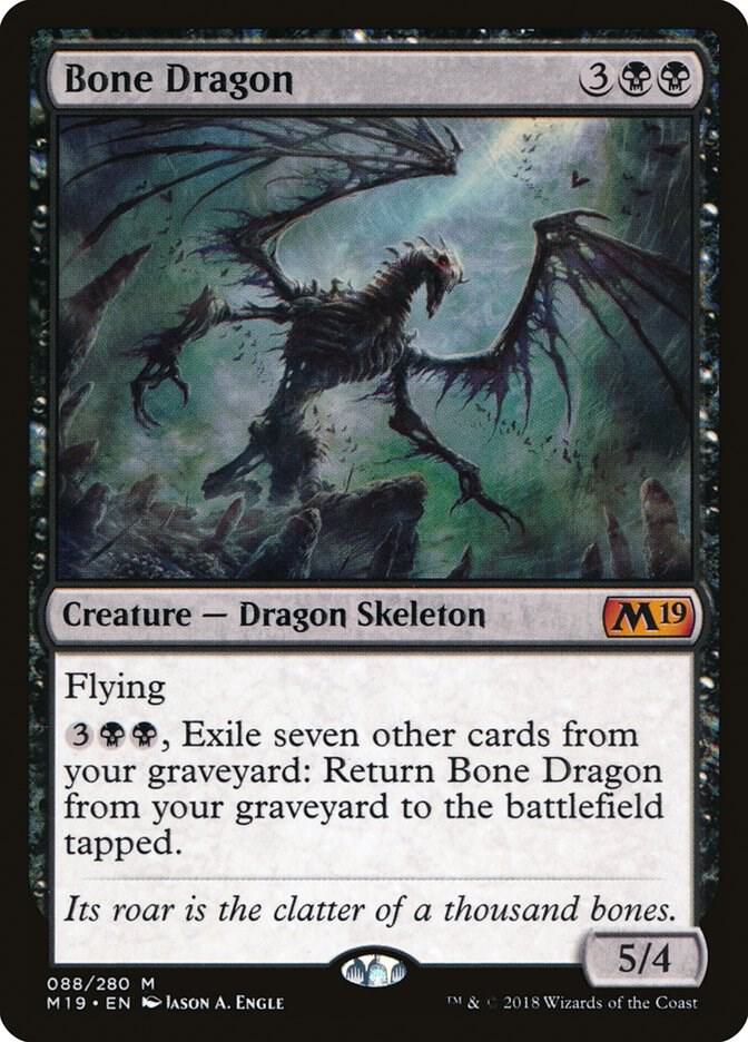 Bone Dragon 88 card from Core Set 2019